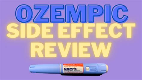 ozempic side effects knee swelling